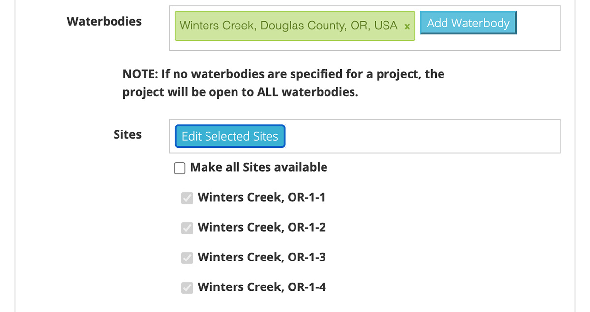 lake observer screenshot