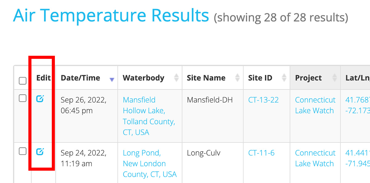 lake observer screenshot