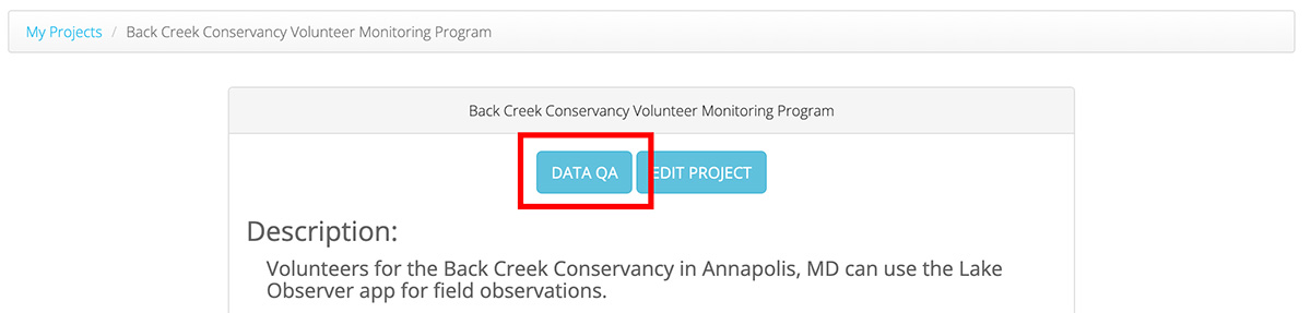 lake observer screenshot