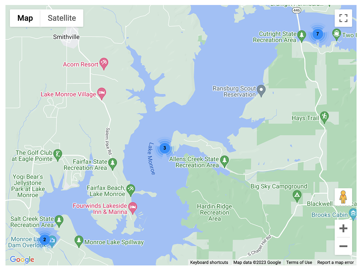 lake observer screenshot