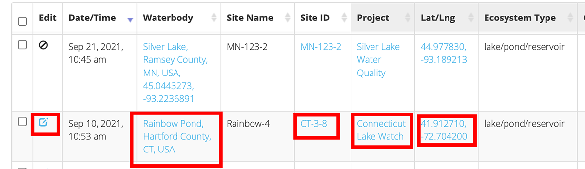 lake observer screenshot